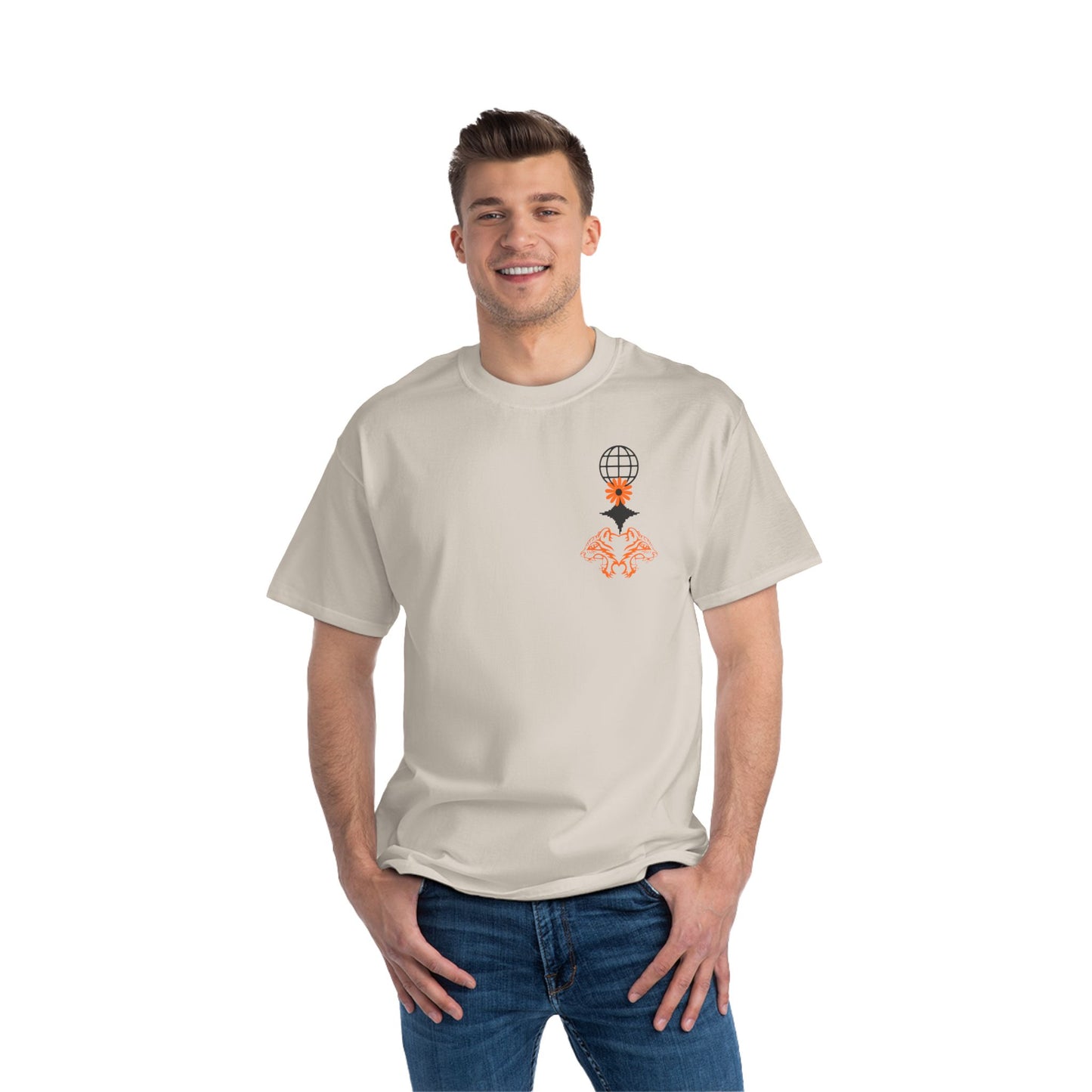 BEEFY TEE SHIRT - TRIPS