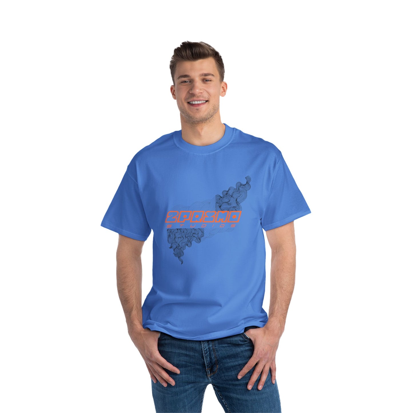BEEFY TEE SHIRT - MOUNTAINS