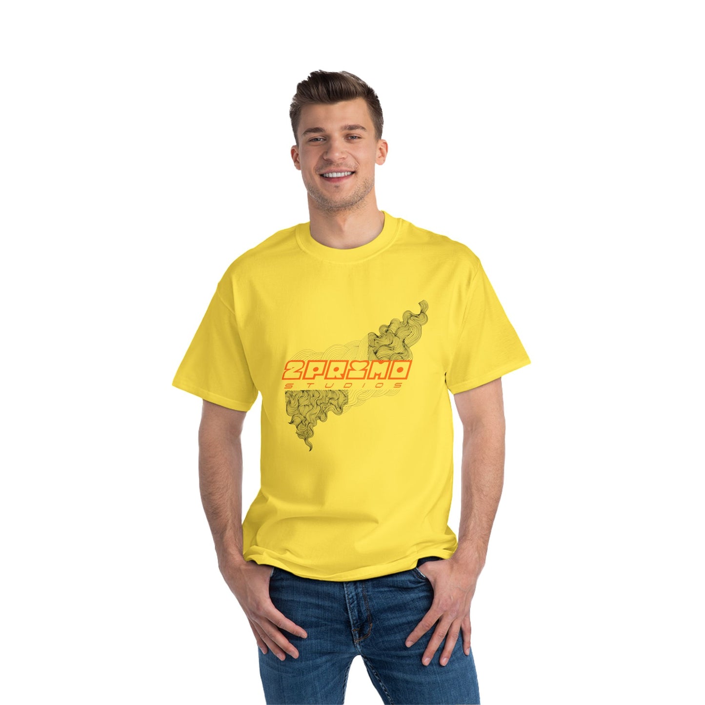 BEEFY TEE SHIRT - MOUNTAINS