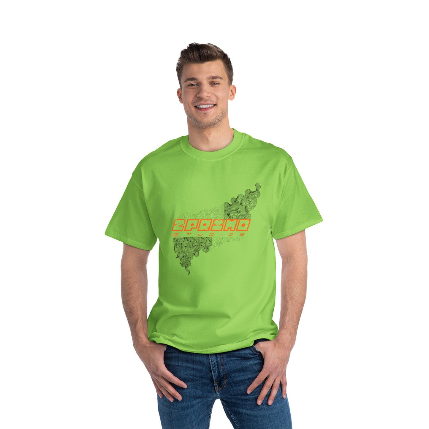 BEEFY TEE SHIRT - MOUNTAINS