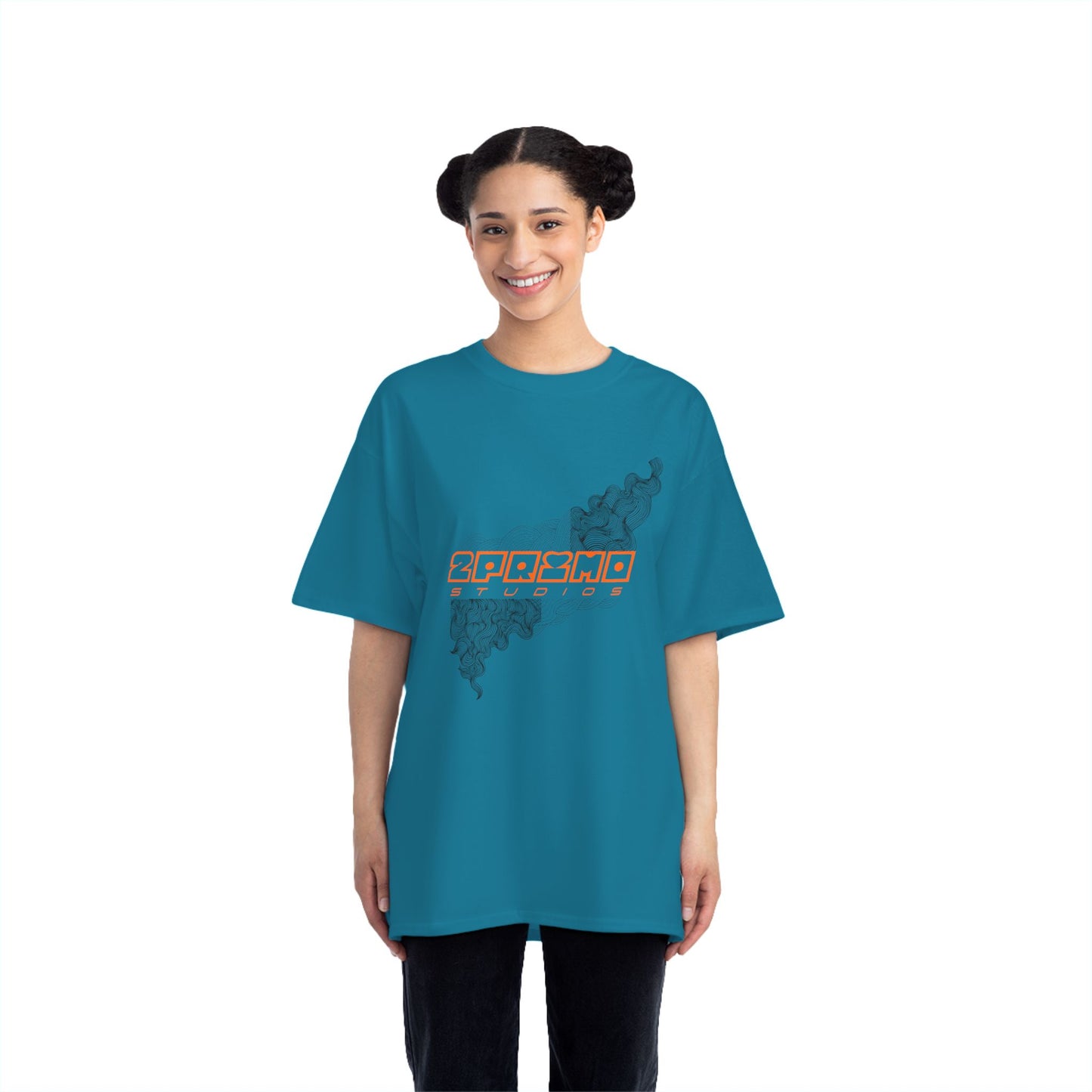 BEEFY TEE SHIRT - MOUNTAINS